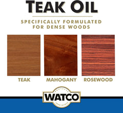 Watco Teak Oil Wood Finish Spray, 11.25 oz, Clear, 6 Pack