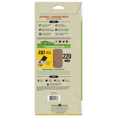 Gator 7178 Hook and Loop Very Fine 220-Grit Screen Drywall Sanding Mesh Sandpaper, 4.5 x 10.5 Inch, 4 Sheets