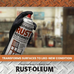 Rust-Oleum 215215-6PK Stops Rust Rust Reformer Spray, 10.25 oz, Black, 6 Pack