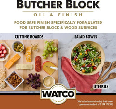Watco 16 Oz. Butcher Block Oil & Finish - 1 Each