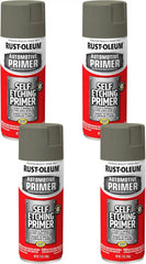 Rust-Oleum 249322 Automotive Self Etching Primer Spray Paint, 12 oz, Dark Green (Pack of 4)