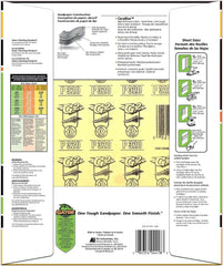 Gator CeraMax 9" x 11" Ceramic Sanding Sheets, 320 Grit, 25 Pack