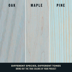 Varathane Premium Fast Dry Wood Stain | 1 Hour Dry Time | 1 Coat Color | Interior Wood Stain | Furniture, Cabinets, Doors, Trim | Quart | Bleached Blue