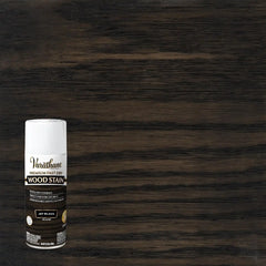 Varathane Premium Fast Dry Wood Stain Spray | 1 Hour Dry Time | 1 Coat Color | Interior Wood Stain | Furniture, Cabinets, Doors, Trim | 10.25 oz | Jet Black