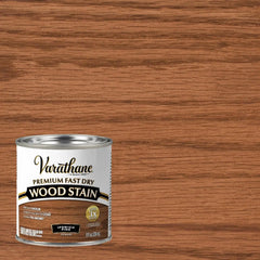 Varathane Premium Fast Dry Wood Stain | 1 Hour Dry Time | 1 Coat Color | Interior Wood Stain | Furniture, Cabinets, Doors, Trim | Half Pint | Ipswich Pine