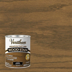 Varathane Premium Fast Dry Wood Stain | 1 Hour Dry Time | 1 Coat Color | Interior Wood Stain | Furniture, Cabinets, Doors, Trim | Quart | Aged Wheat