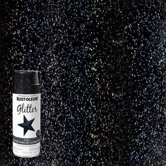 Rust-Oleum 398582 Specialty Glitter Spray Paint, 10.25 Oz, Rainbow
