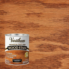 Varathane Premium Fast Dry Wood Stain | 1 Hour Dry Time | 1 Coat Color | Interior Wood Stain | Furniture, Cabinets, Doors, Trim | Quart | Traditional Cherry