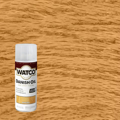 Watco Danish Oil Wood Finish Spray, 11.25 oz, Natural
