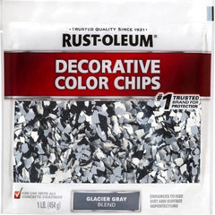 Rust-Oleum 312449 Glacier Gray Blend EpoxyShield Decorative Color Chips, 1 lb, (Pack of 1)