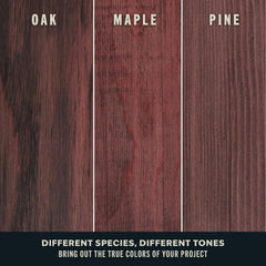 Varathane Premium Fast Dry Wood Stain | 1 Hour Dry Time | 1 Coat Color | Interior Wood Stain | Furniture, Cabinets, Doors, Trim | Half Pint | Black Cherry