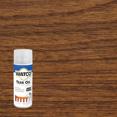 Watco Teak Oil Wood Finish Spray, 11.25 oz, Clear
