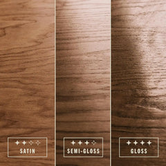 Varathane Triple Thick Spar Urethane | 3X Thicker One‑Coat Coverage | Exterior Wood Protection | UV Inhibitors for Reduced Fading | Satin | Quart